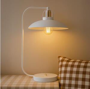 Brilagi - LED Lampada da tavolo FLAMENGO 1xE27/60W/230V bianco