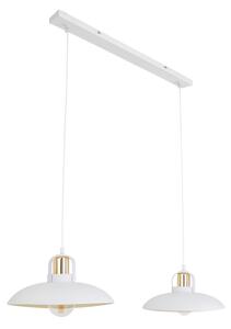 Brilagi - LED Lampadario a sospensione con filo FLAMENGO 2xE27/60W/230V bianco