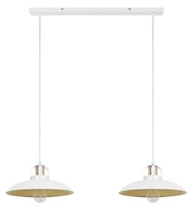 Brilagi - LED Lampadario a sospensione con filo FLAMENGO 2xE27/60W/230V bianco