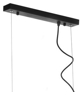 ONLI - Lampadario a sospensione con filo FLOKI 4xE27/15W/230V nero/rame