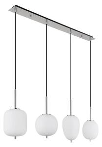 Globo 15345-4NO - Lampadario a sospensione con filo BLACKY I 4xE14/40W/230V