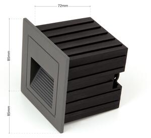 Orion AL 11-1217 - Faretto incasso LORO LED/2W/230V IP65 antracite