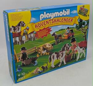 PLAYMOBIL 4167 Calendario dell'Avvento Scuderie a cavallo