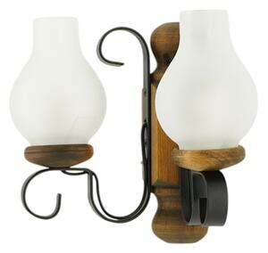 Brilagi - Applique RUSTIC 2xE14/40W/230V faggio/noce