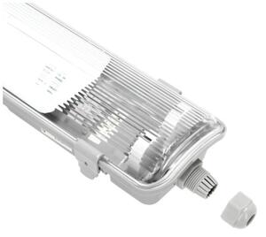 Lampada tecnica fluorescente HERMIC T8 2xG13/18W/230V IP65
