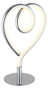 Globo 28054C - Lampada da tavolo LED AMORE LED/6W/230V cromo lucido
