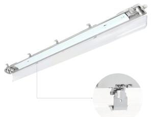 Lampada tecnica fluorescente HERMIC T8 2xG13/18W/230V IP65
