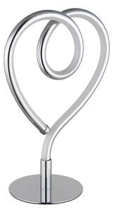 Globo 28054C - Lampada da tavolo LED AMORE LED/6W/230V cromo lucido