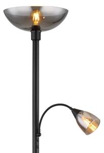 Globo 58903 - Lampada con piedistallo BLADE 1xE27/60W/230V + 1xE14/40W