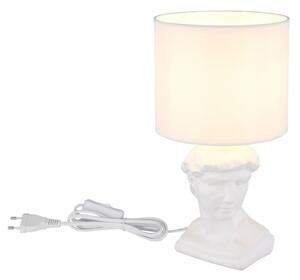 Globo 21732W - Lampada da tavolo HERMES 1xE14/40W/230V bianco