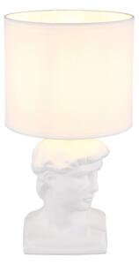 Globo 21732W - Lampada da tavolo HERMES 1xE14/40W/230V bianco