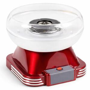Macchina per Zucchero Filato Retrò 500 W con Cucchiaio Dosatore e Base Antiscivolo
