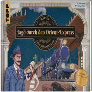 Caccia al tesoro a bordo dell'Orient Express – Calendario dell'Avvento a tema enigmistico