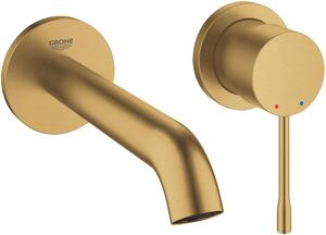 Miscelatore per lavabo a 2 fori ESSENCE proiezione 183 mm cool sunrise spazzolato