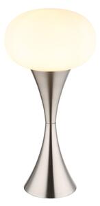 Globo 21027N - Lampada da tavolo LULA 1xE14/25W/230V cromo opaco