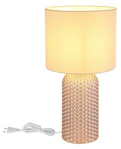 Globo 21735CH - Lampada da tavolo SOFIA 1xE27/60W/230V beige