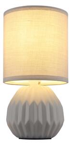 Globo 21730G - Lampada da tavolo SYLAS 1xE14/40W/230V grigio