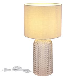 Globo 21735G - Lampada da tavolo SOFIA 1xE27/60W/230V grigio