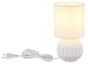 Globo 21730W - Lampada da tavolo SYLAS 1xE14/40W/230V bianco
