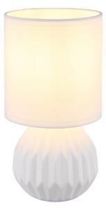 Globo 21730W - Lampada da tavolo SYLAS 1xE14/40W/230V bianco
