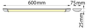 Brilagi - LED Lampada fluorescente LUMA LED/16W/230V 60 cm