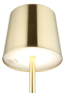 Globo 58482M-LED Lampada da tavolo dimmerabile a sfioramento ricaricabile VANCOUVER 2W/3,7V 2200 mAh oro