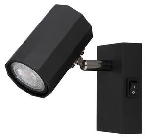 Globo 57918-1B - Faretto da parete JAMES 1xGU10/25W/230V nero