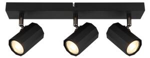 Globo 57918-3B - Faretto JAMES 3xGU10/25W/230V nero
