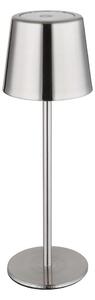 Globo 58482N-LED Lampada da tavolo dimmerabile a sfioramento ricaricabile VANCOUVER 2W/3,7V 2200mAh cromato lucido