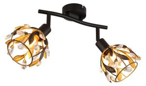 Globo 15759-2 - Faretto MIKA 2xE14/25W/230V
