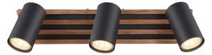 Globo 57909-3 - Faretto KAYDEN 3xGU10/25W/230V nero