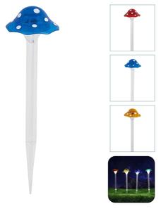 Aigostar - Lampada LED solare LED/0,006W/1,2V 100 mAh 2700K IP44 blu