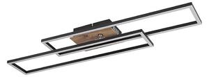 Globo 67208-30 - Plafoniera LED DAKARI LED/30W/230V 3000K 60x80 cm nero