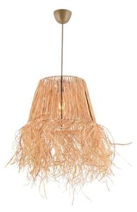 Lampadario a sospensione con filo VALANCE 1xE27/40W/230V marrone