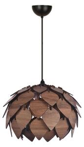 Lampadario a sospensione con filo 1xE27/40W/230V marrone
