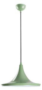 Lampadario a sospensione con filo TOM 1xE27/40W/230V verde