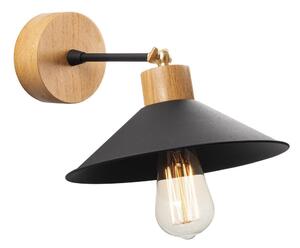 Applique MANAVGAT 1xE27/40W/230V marrone/nero