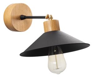 Applique MANAVGAT 1xE27/40W/230V marrone/nero