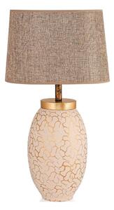 Lampada da tavolo 1xE27/40W/230V beige/oro