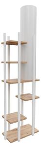 Lampada da terra con ripiani VOGUE 1xE27/40W/230V 160 cm bianco