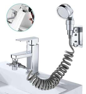Doccetta rubinetto cucina, doccino per lavandino, prolunga 150 cm - Faucy