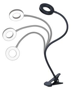 Brilagi -LED Lampada dimmerabile con clip ORBELA LED/8W/5V 3000/4000/5000K nera