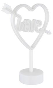 Globo 28066 - Decorazione da tavolo LED Neon ARMOR LED/2W/3xAA cuore