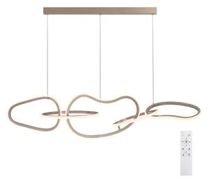 BRILAGI - LED dimmerabile lampadario a cavo SIGNATURE LED/80W/230V 120x25 cm beige + telecomando