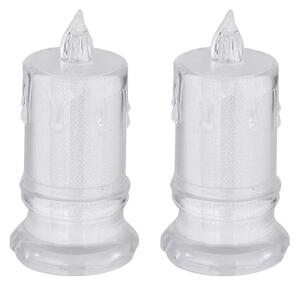 Globo 28075-2 - Set 2x LED Candela CANDLE LED/0,25W/3xLR1130