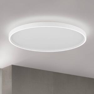 ORION Plafoniera soffitto MASCA, dimmerabile, Bianco / Opale, Soggiorno / Sala da pranzo, Alluminio, Moderno, Plafoniera