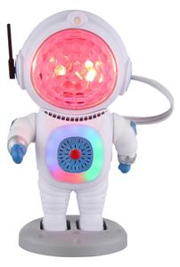 Globo 28084 - Lampada da tavolo LED RGB COSMO LED/6W/5V astronauta bianca