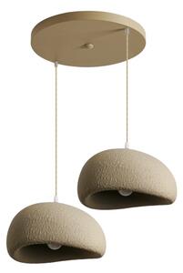 BRILAGI - Lampadario sospeso con cavo WABI SABI 2xE27/60W/230V bianco