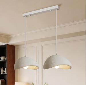 BRILAGI - Lampadario sospeso su cavo WABI SABI 2xE27/60W/230V bianco
