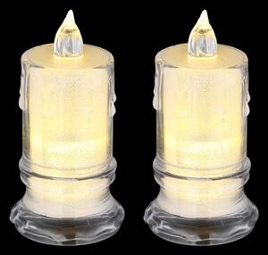 Globo 28075-2 - Set 2x LED Candela CANDLE LED/0,25W/3xLR1130